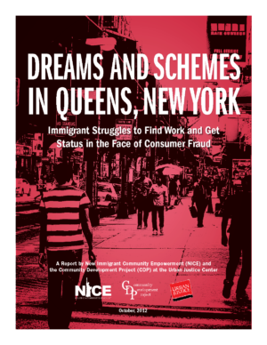 Dreams and Schemes in Queens, New York: Immigrant Struggles to Find Work and Get Status in the Face of Consumer Fraud