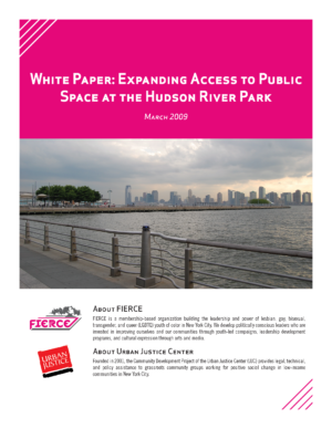 Expanding Access to Public Space at the Hudson River Park