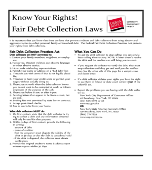 Fair Debt Collection Laws
