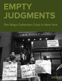 Empty Judgments: The Wage Collection Crisis in New York