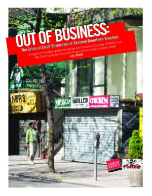 Out of Business: The Crisis of Small Businesses in Rezoned Downtown Brooklyn